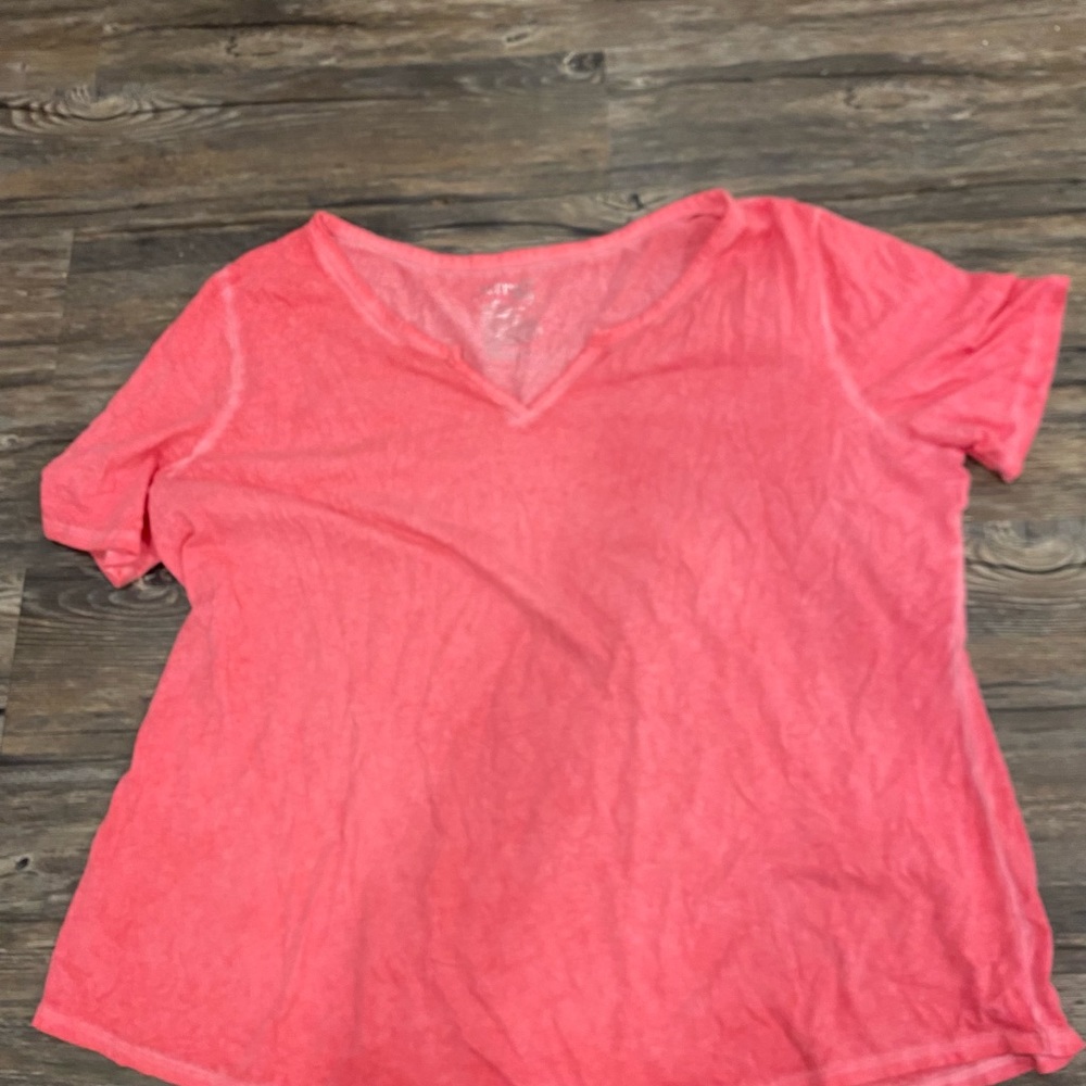Women’s pink long sleeve t-shirt